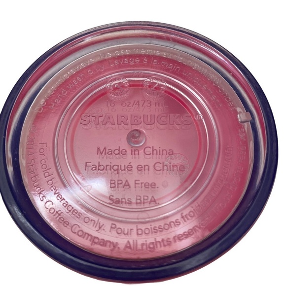 Starbucks Dome Lid with Straw Frappuccino Cold Beverages 16 oz - Picture 5 of 6